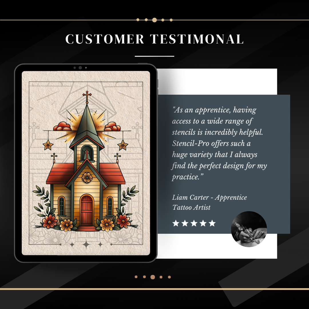 Traditional Christianity | 30 Stencils & Reference Designs