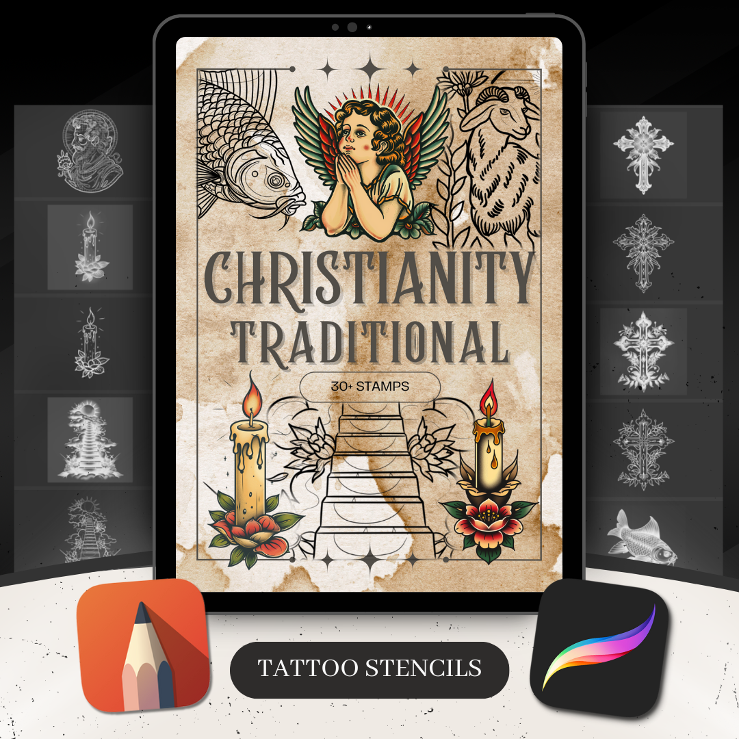 Traditional Christianity | 30 Stencils & Reference Designs