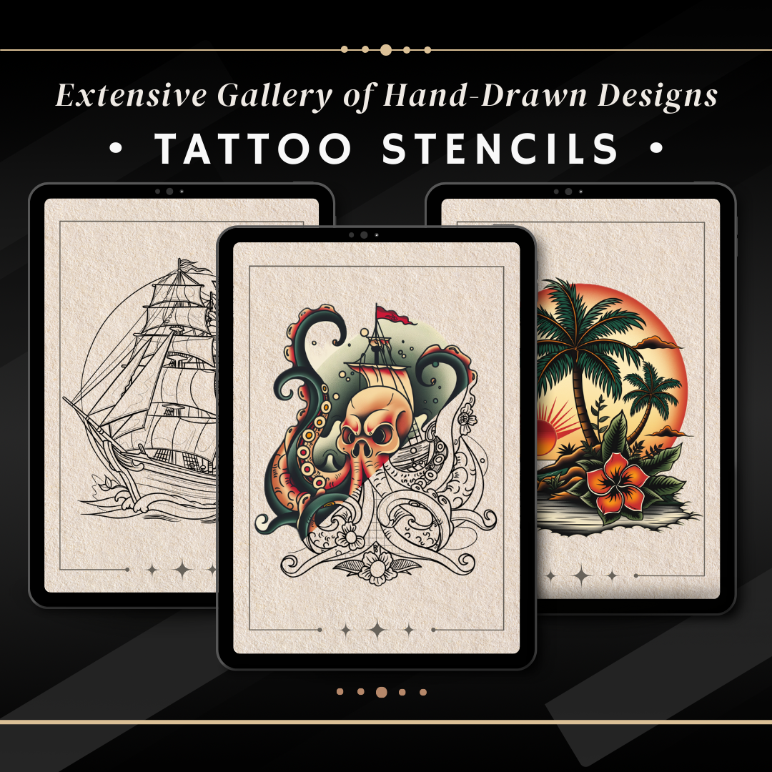 Traditional Nautical | 30 Stencils & Reference Designs