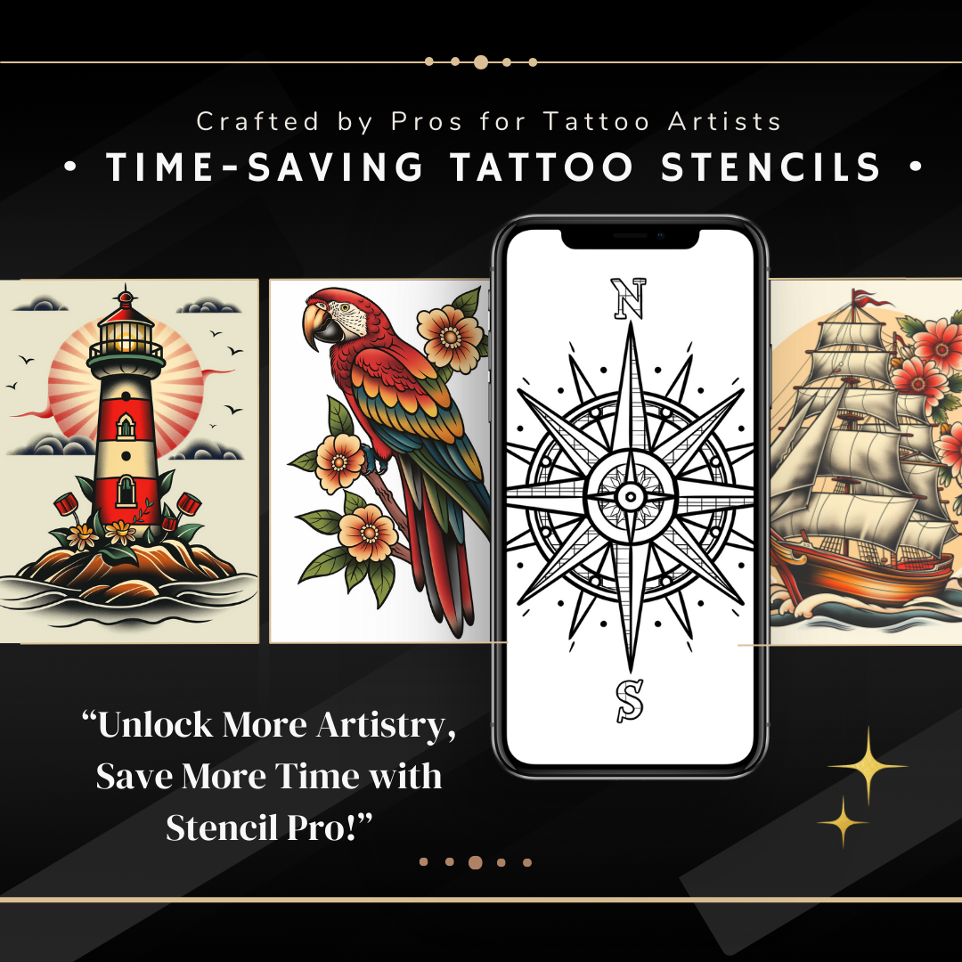 Traditional Nautical | 30 Stencils & Reference Designs