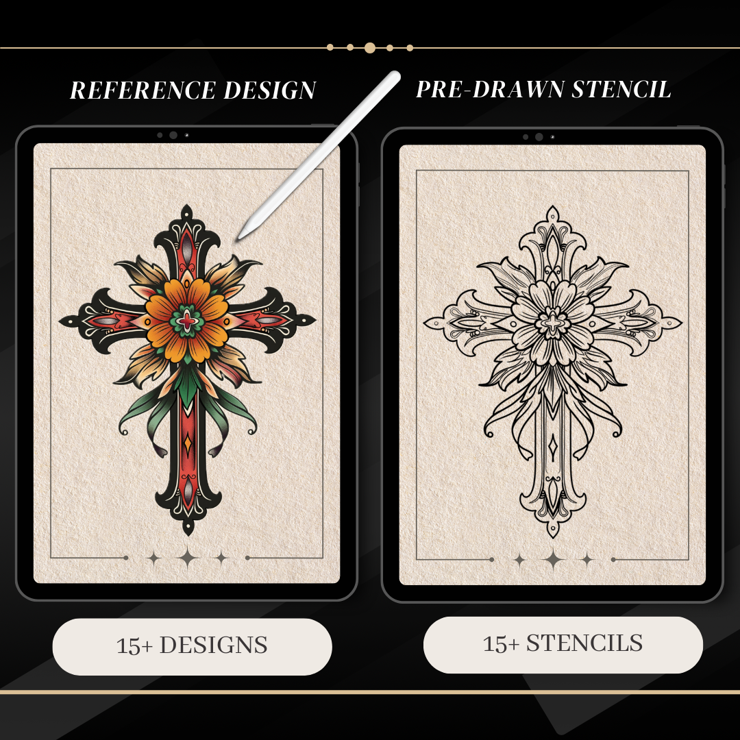 Traditional Christianity | 30 Stencils & Reference Designs
