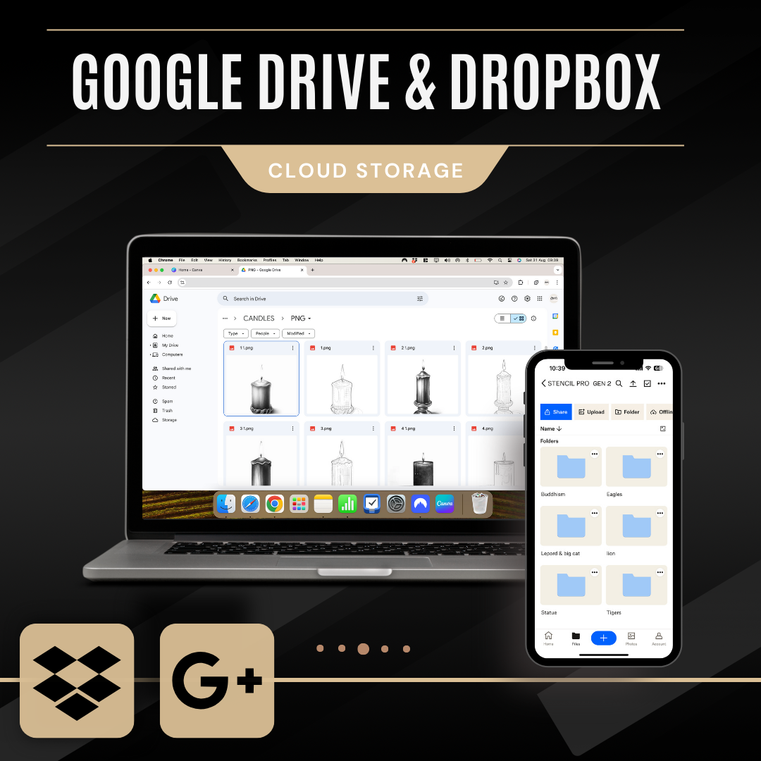 Candles – Realism Tattoo Stencil Pack | 40 Designs for Procreate, Sketchbook & Print