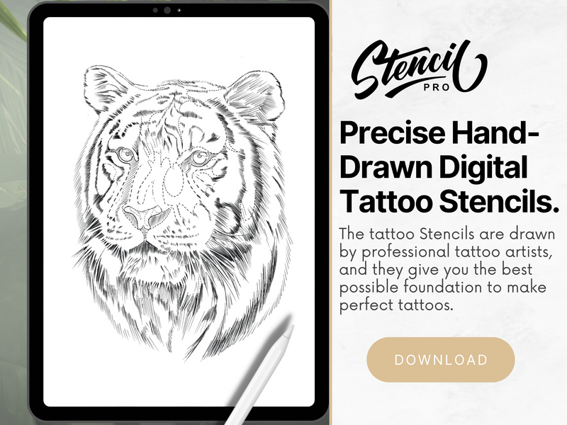 Tygrysy | 2. generacja | Szablony do tatuażu | Pro-twórz i pobieraj pliki PDF